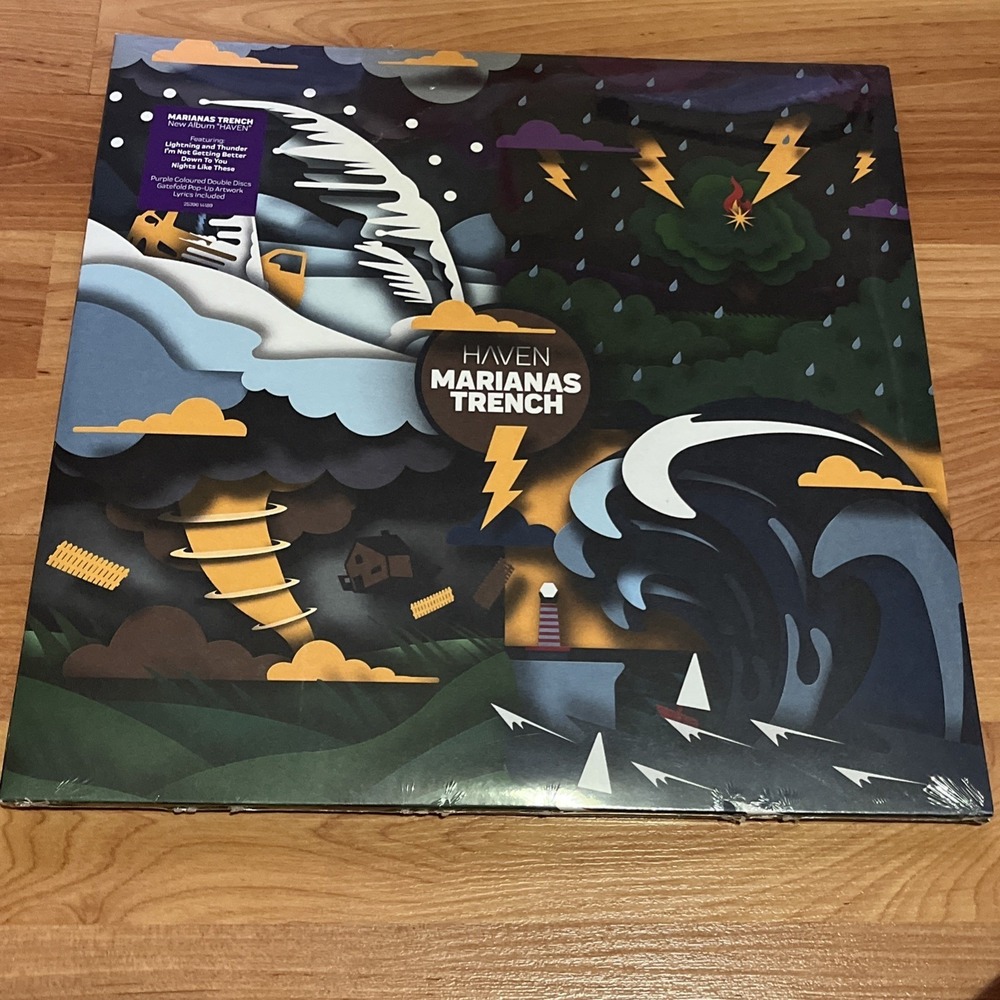 MARIANAS TRENCH HAVEN VINYL LP -‎ NEW/ SEALED